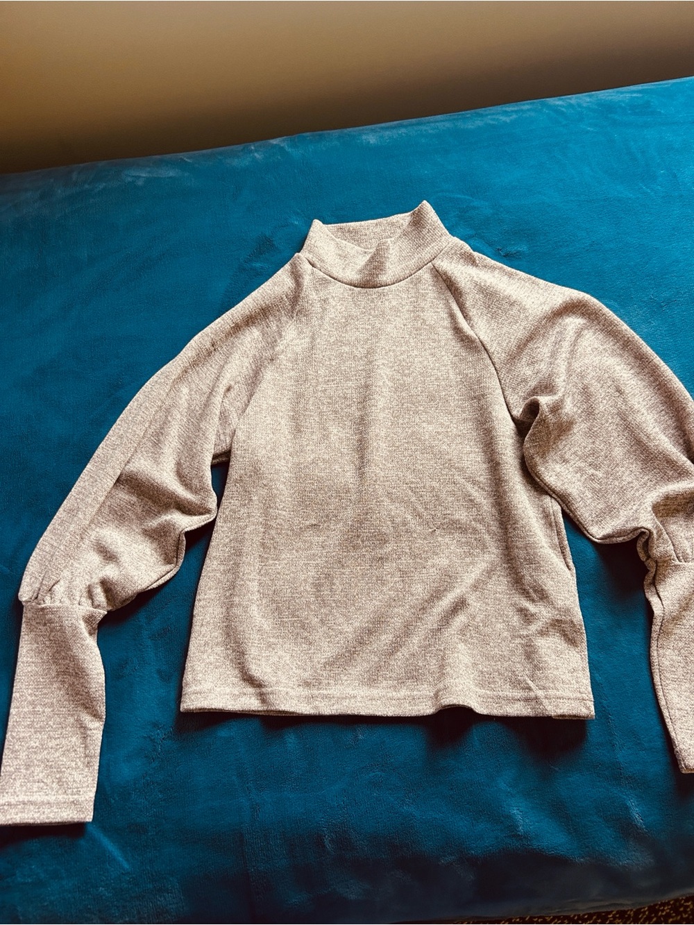 Walter Baker women’s pink with with silver Turtleneck Sweater